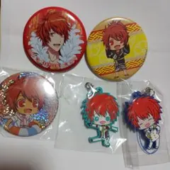 うたプリ 一十木音也 セット ラバスト 缶バッジ ホログラム