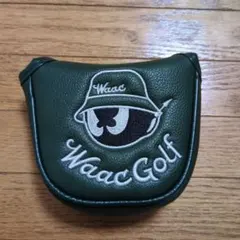 ☆新品　WAAC Golfワックゴルフ　パターカバー マレット型 グリーン