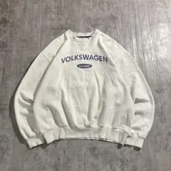 00s champion sweat VOLKSWAGEN gray XL