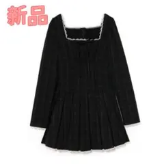 【新品 】BUBBLES ガーリープリーツワンピース