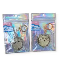 ちいかわぷっくりキャラクター キーホルダー 2個セット
