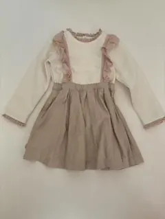 フリル付きワンピース 110cm