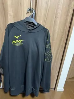 Mizuno NXT フード付きスウェット XL ブラック