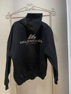 最終値下げ」Balenciaga ジップアップパーカー ブラック サッカー