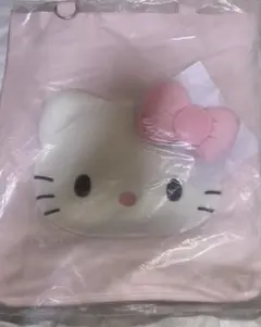 匿名配送　サンリオアイラブハローキティ　トートバッグピンク新品