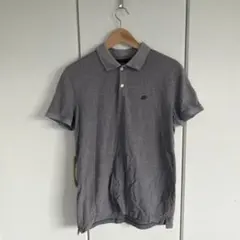 Elephant ワンポイント ポロシャツ グレー