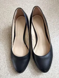 URBAN RESEARCH DOORS ブラックパンプス　37.5