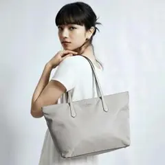 【やや美品／定価57200円】kate spade／リトルベターナイロンLトート