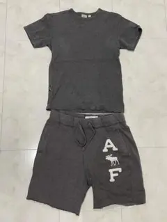 AVIREX Tシャツ S アバクロ ハーフパンツ S グレー