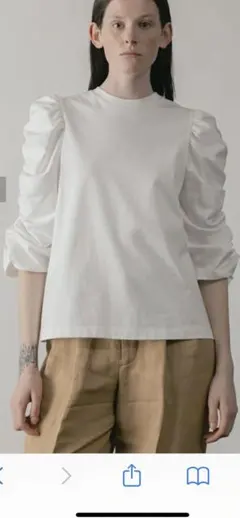Roundhem Tie Blouse エクリュ F todayful 美品✨ TODAYFUL Roundhem Tie Blouse エクリュ - メルカリ