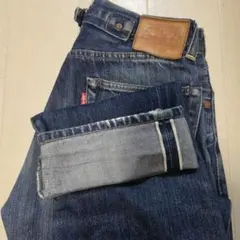 【希少】201XX 赤耳 97年製 USA製 バレンシア 革パッチW31