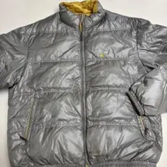 Burberry Golf シルバー ダウンジャケット LL