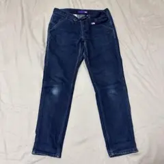 ノースフェイス パープルレーベル ストレッチ テーパード デニム パンツ