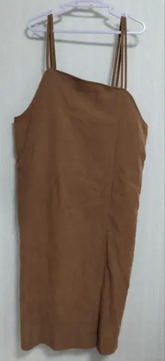 レディース　キャミワンピース 　ジャンパースカート