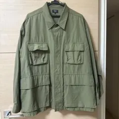 BEAMS HEART オーバーサイズミリタリージャケット Lサイズ オリーブ