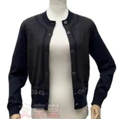 新品】エルメス（カーディガン）カシミア/シルク　38号ペイズリーのサムネイル