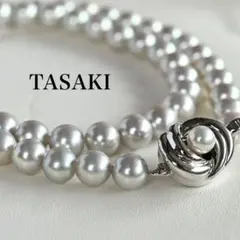 未使用・花珠クラス】タサキ 田崎真珠 アコヤ パール 大珠 ネックレス
