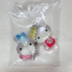 ガチャ　サンリオ　なかよしドロップチャーム　ハローキティ&ハローミミィ
