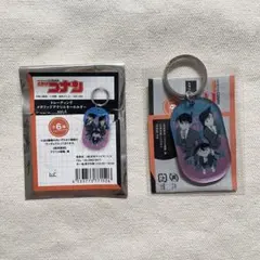 名探偵コナン　メタリックアクリルキーホルダー 2個セット