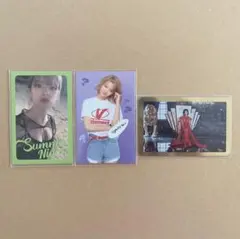 ジョンヨン Twice トレカセット3点