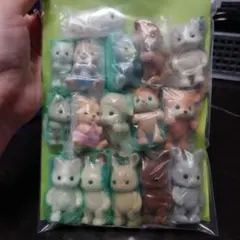 シルバニア　人形本体　16体セット