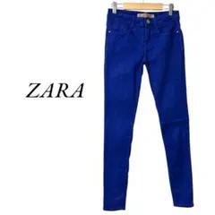 ザラ　ZARA レディーススキニーデニム　青　小さめサイズ