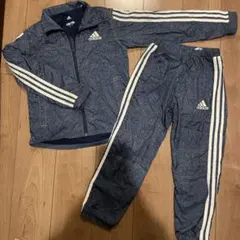 adidas デニム風ジャージ上下