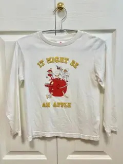 【130cm】ヨシタケシンスケ りんごかもしれない 長袖Tシャツのサムネイル