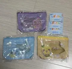 しずくちゃん クリアポーチ ガチャガチャ カプセルトイ セット