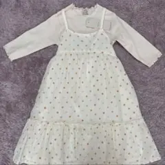 【petit main】プティマイン ワンピース 花柄 Tシャツ　セット