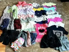 130センチ140センチ女子夏用冬用洋服まとめ売り４１点
