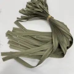 YKK コンシールファスナー 56cm 25本セット/カーキ系
