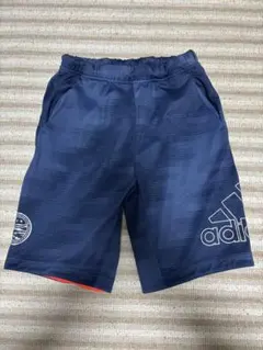 adidas ハーフパンツ 130cm ネイビー