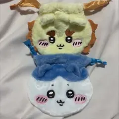 ちいかわ おかお巾着 シーサー ハチワレ
