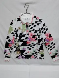 LEONARD SPORT レディース 長袖ポロシャツ モノトーン - メルカリ