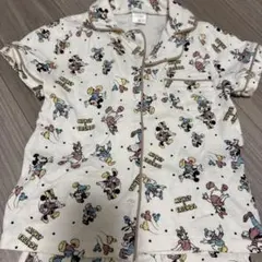 futafuta ディズニー　ミッキー風船　ボタンパジャマ　半袖パジャマ