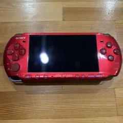 SONY PSP-3000 本体 レッド ジャンク