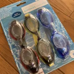 子供用ゴーグル 3個セット アンチフォグ