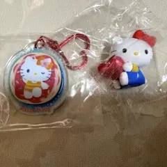 レトロ　まとめて サンリオ ハローキティ ストラップセット レトロ⭐️ハローキティ ストラップ サンリオ⭐️4セット バスガイド