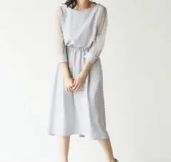 apart by lowrys ドットチュールワンピース