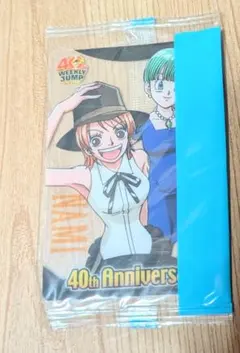 ドラゴンボール ワンピース 40周年 森永 カード ナミ ブルマ - メルカリ