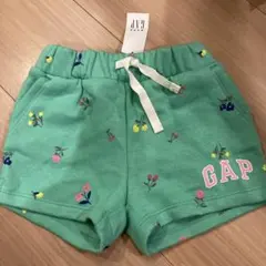 GAP 花柄ハーフパンツ 6-12ヶ月用