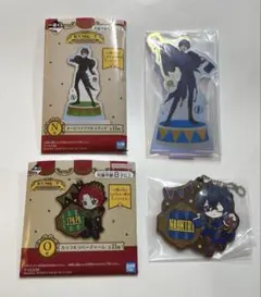 カラフルピーチ一番くじ　ラバーチャーム・オーロラアクリルスタンド　なおきりセット