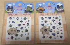 たまごっち プチプチおみせっち デコプチステッカー シール 2枚セット