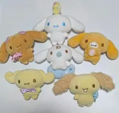 シナモンフレンズ　20th anniversary ぬいぐるみ　全6セット