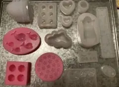 シリコンモールドセット さまざまな形状
