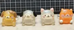 キッズ用 アニマルモチーフ リング 4個セット