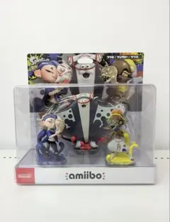 ド*ン様 (新古)スプラトゥーンamiibo すりみ連合 フウカ　ウツホ　マンタ
