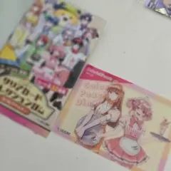 カラフルピーチ クリアカードコレクションガム カラピチダイナー のあ えと