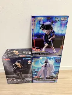 コナン・エドガワ 赤井秀一 怪盗キッド フィギュア3体セット